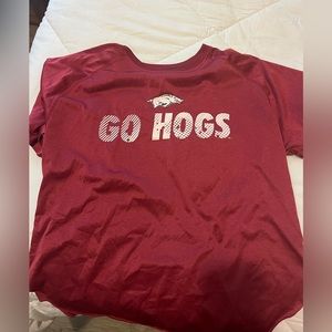 University of Arkansas dryfit tshirt